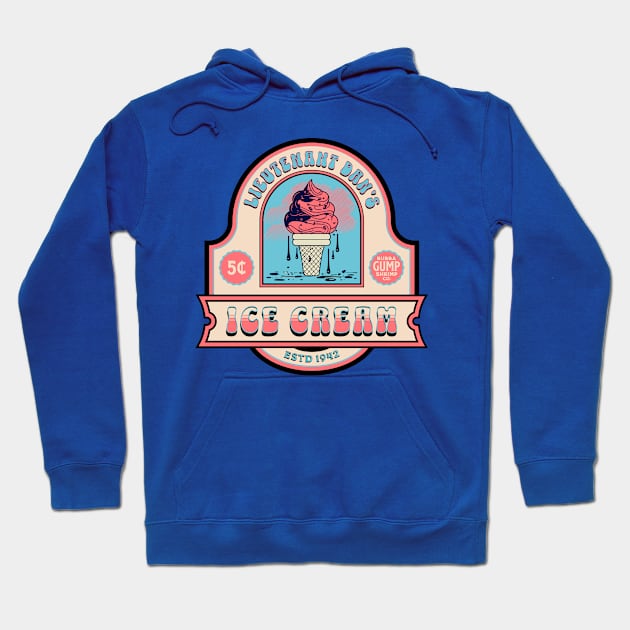 Lieutenant Dan's Ice Cream Hoodie by Three Meat Curry